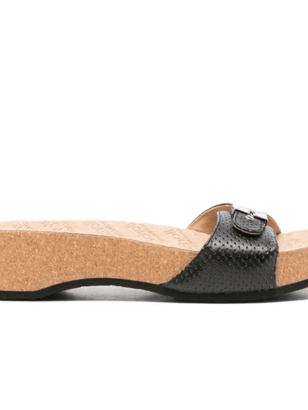 Balenciaga Dr. Scholl black platform sandals 8 38 $792 like new w box